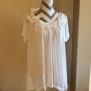 Plus size 1X Just my size in white brand new